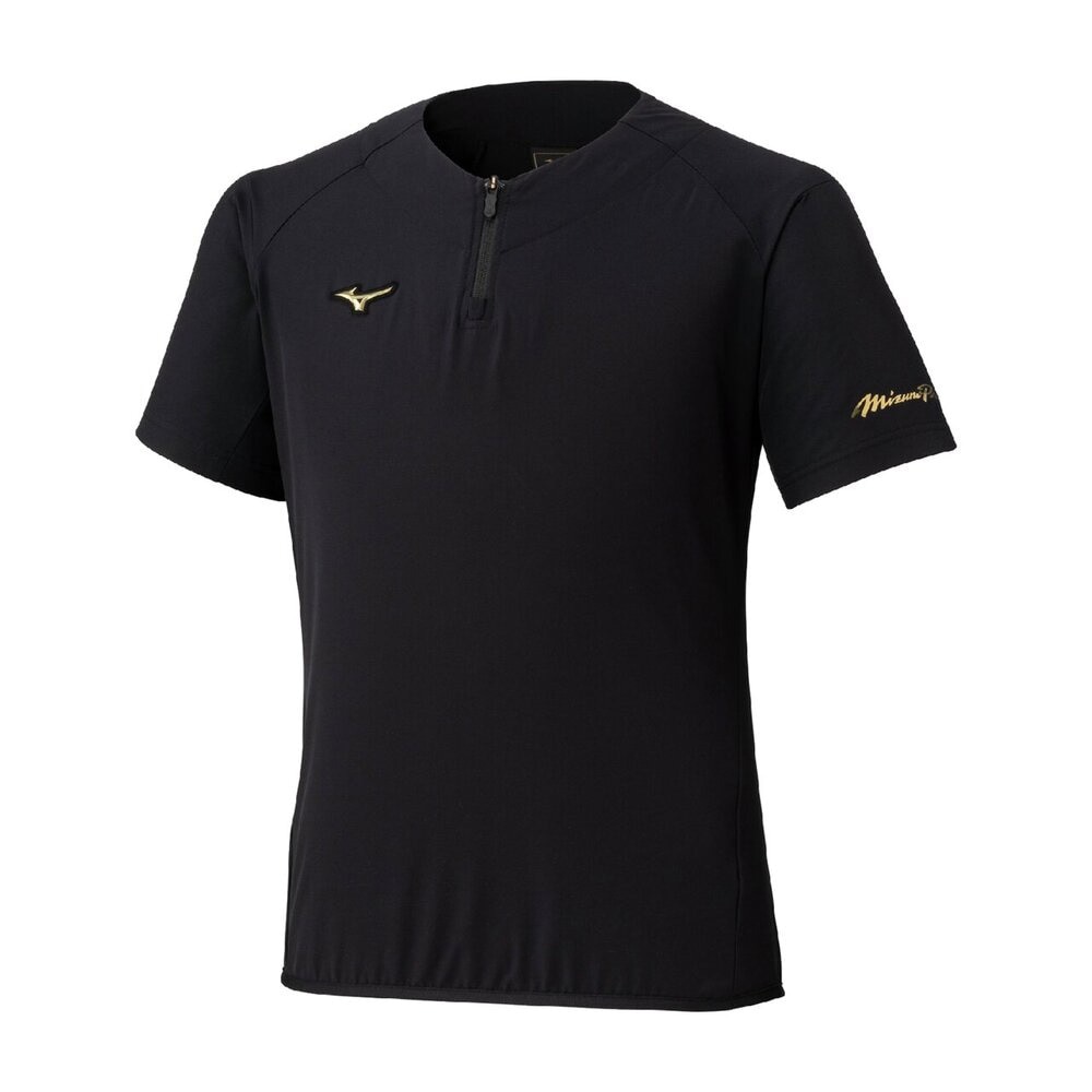 ミズノ（MIZUNO）（メンズ、レディース）野球ウェア ミズノプロ トレーニングジャケット半袖 12JECJ7409