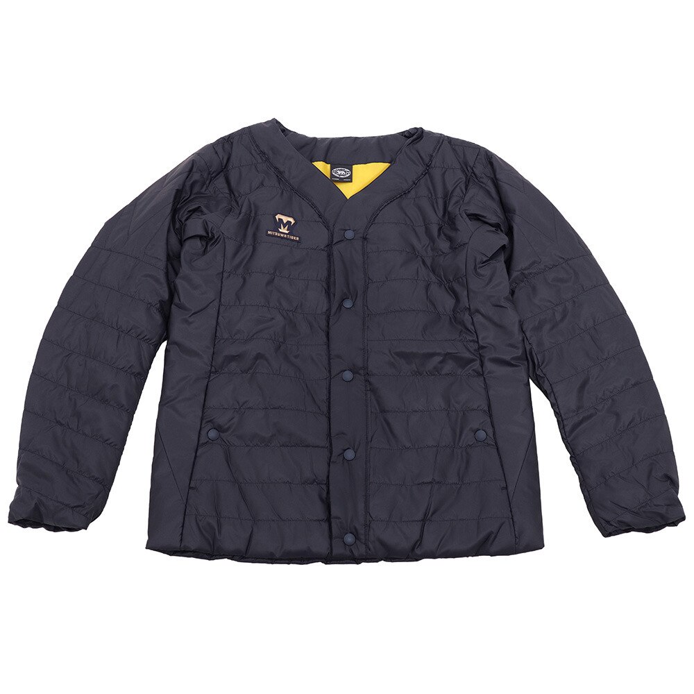  HEATノーカラージャケット JKMTYF-038-048 防寒 野球 冬用