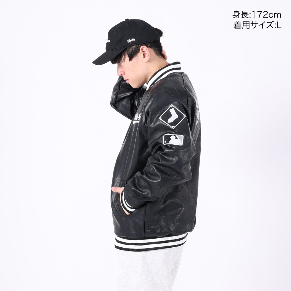 ファナティクス（Fanatics）（メンズ）野球ウェア ジャケット PUレザー ML2323FW0012-BLK