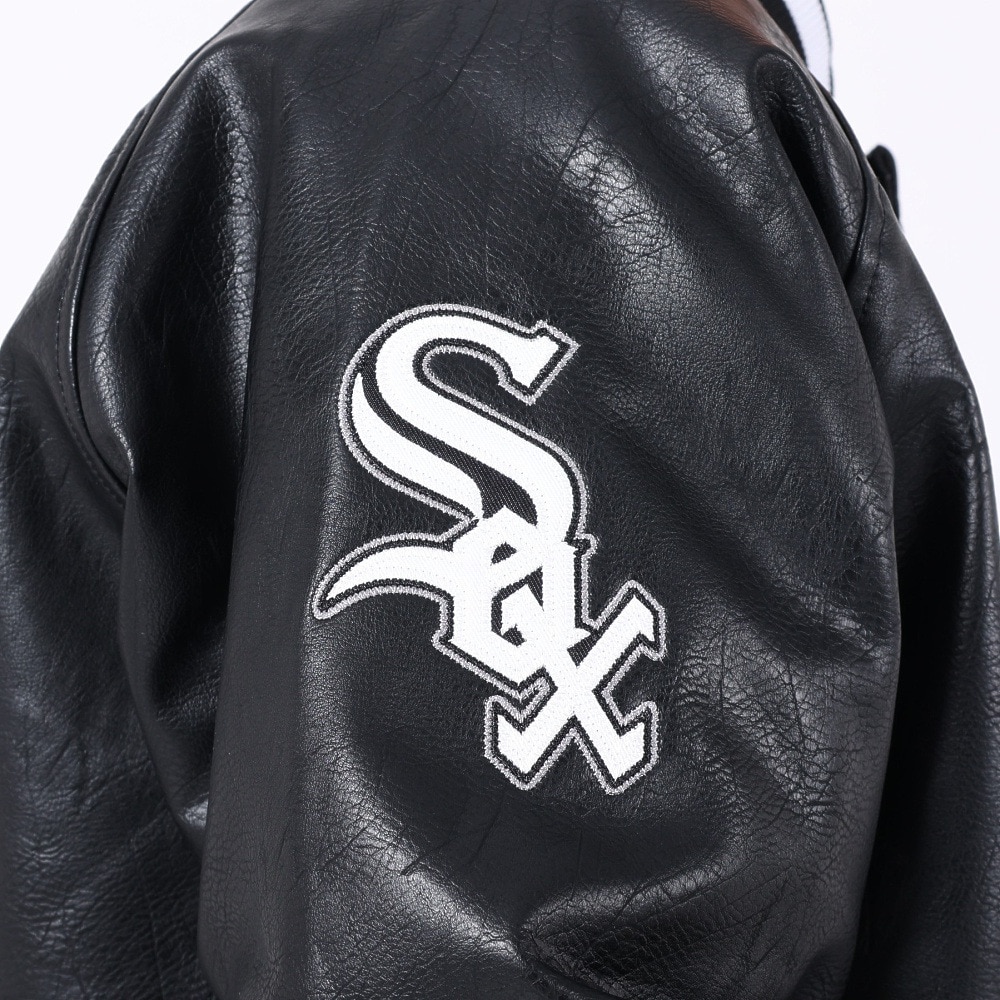 ファナティクス（Fanatics）（メンズ）野球ウェア ジャケット PUレザー ML2323FW0012-BLK