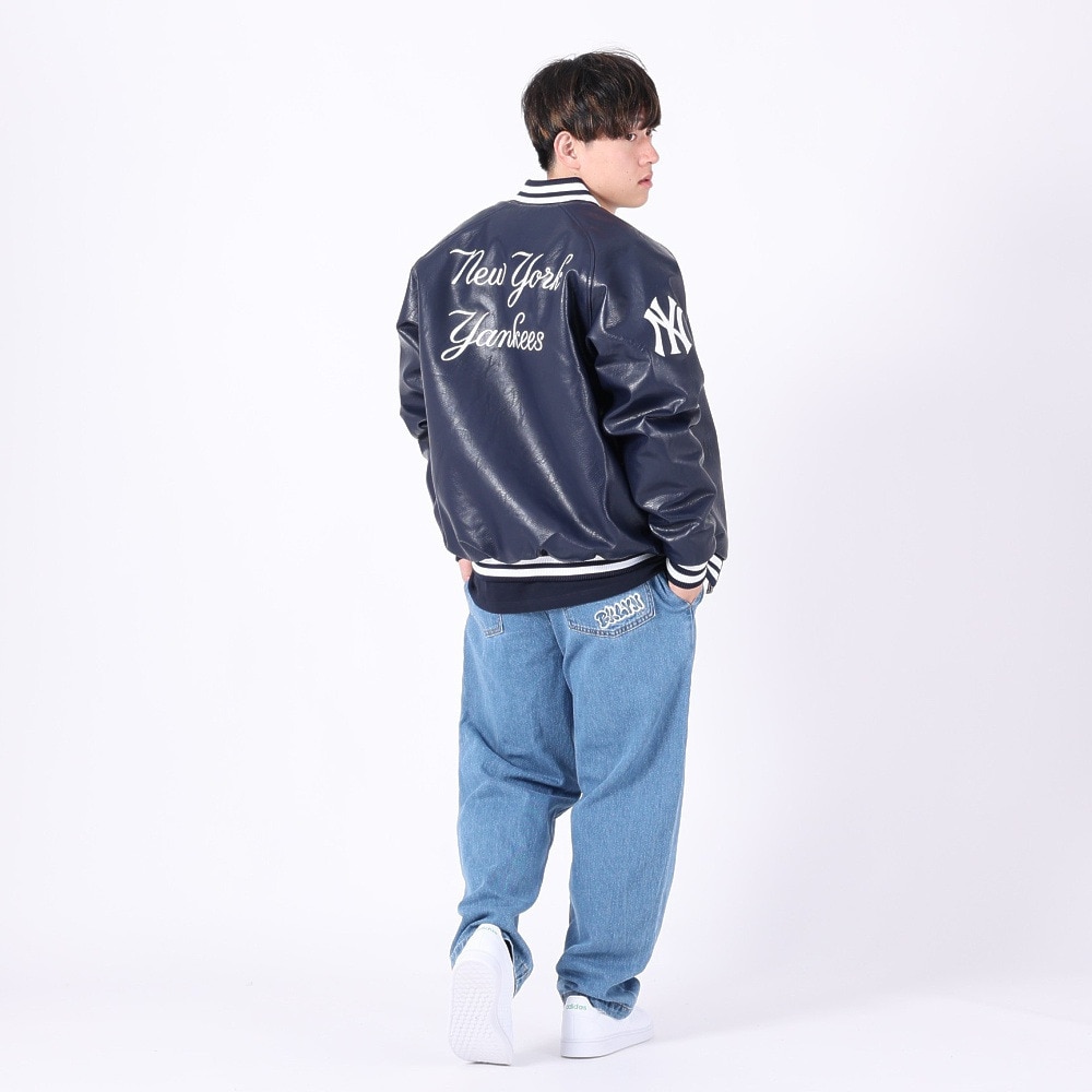 ファナティクス（Fanatics）（メンズ）野球ウェア ジャケット PUレザー ML2323FW0012-NVWT