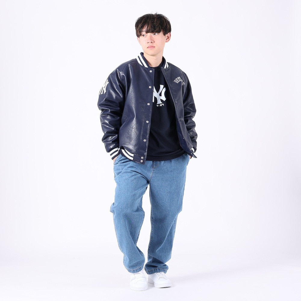 ファナティクス（Fanatics）（メンズ）野球ウェア ジャケット PUレザー ML2323FW0012-NVWT