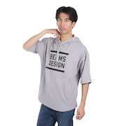 (メンズ)野球ウェア BEAMS DESIGN 半袖スウェットパーカ BOS75102