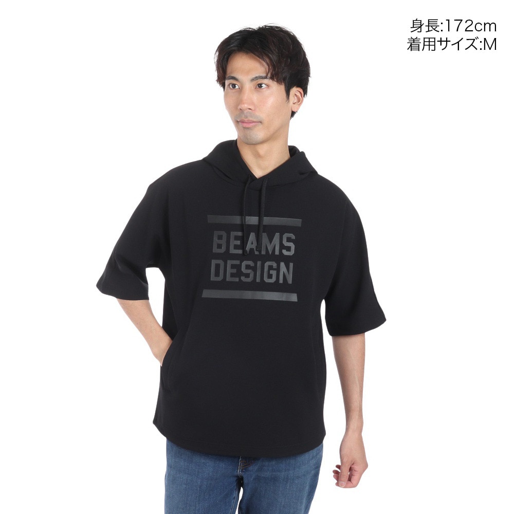 ゼット（ZETT）（メンズ）野球ウェア BEAMS DESIGN 半袖スウェットパーカ BOS75102-1919