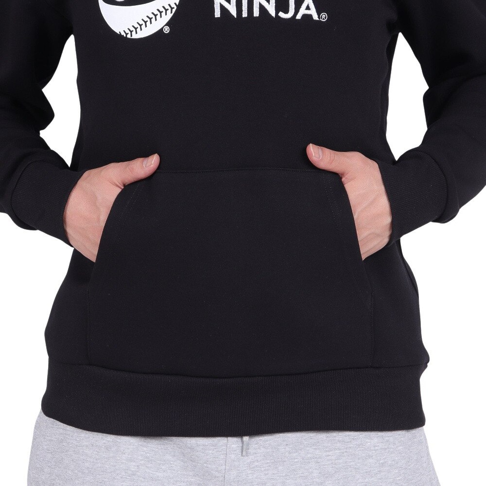 PITCHING NINJA（PITCHING NINJA ）（メンズ）野球ウェア EM&PR フーディーパーカー OT0624SS0003-BLK