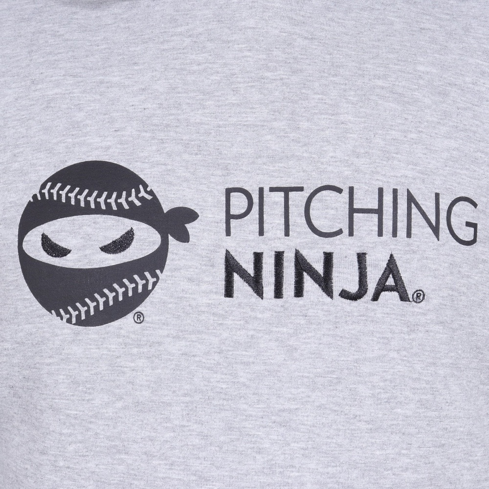 PITCHING NINJA（PITCHING NINJA ）（メンズ）野球ウェア EM&PR フーディーパーカー OT0624SS0003-H.GRY