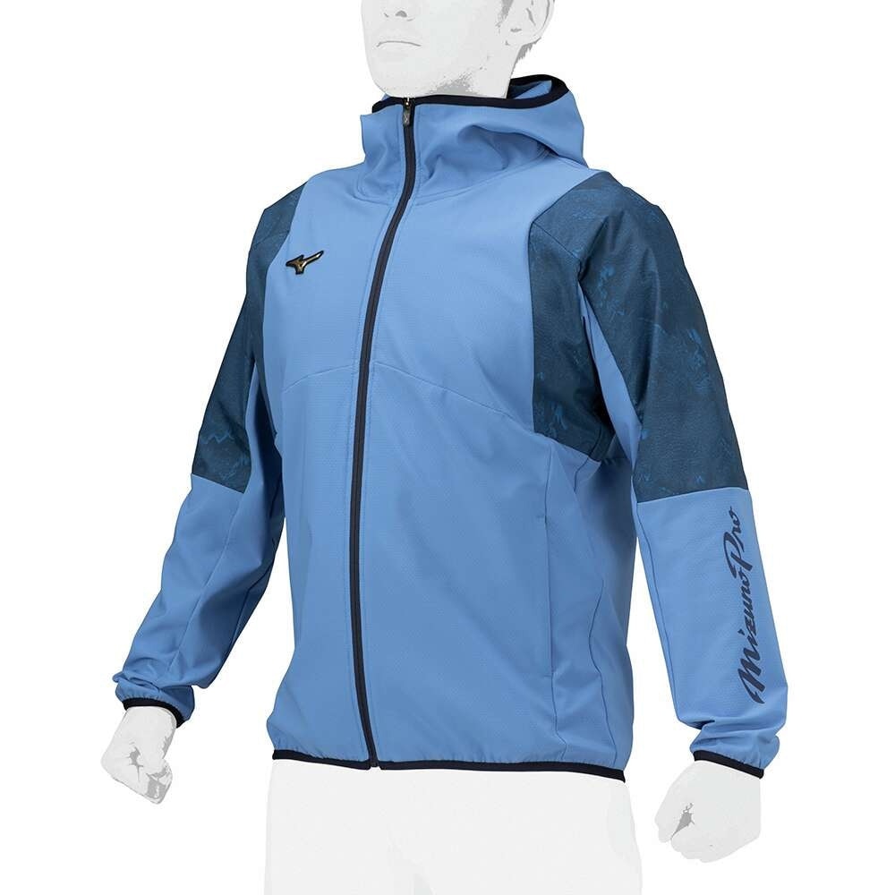 ミズノ（MIZUNO）（メンズ、レディース）野球ウェア ミズノプロ テックシールドフーディ 12JEBW7727