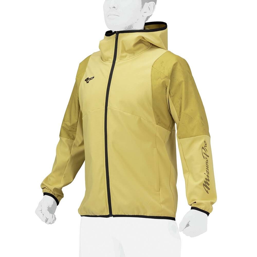 ミズノ（MIZUNO）（メンズ、レディース）野球ウェア ミズノプロ テックシールドフーディ 12JEBW7743