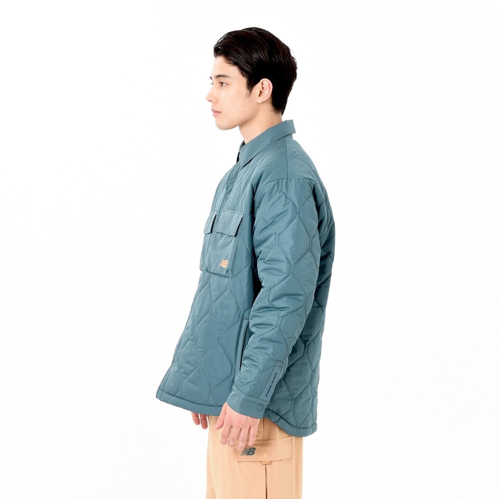 ニューバランス（new balance）（メンズ）リンドーアキルトシャツ MT43712NUS