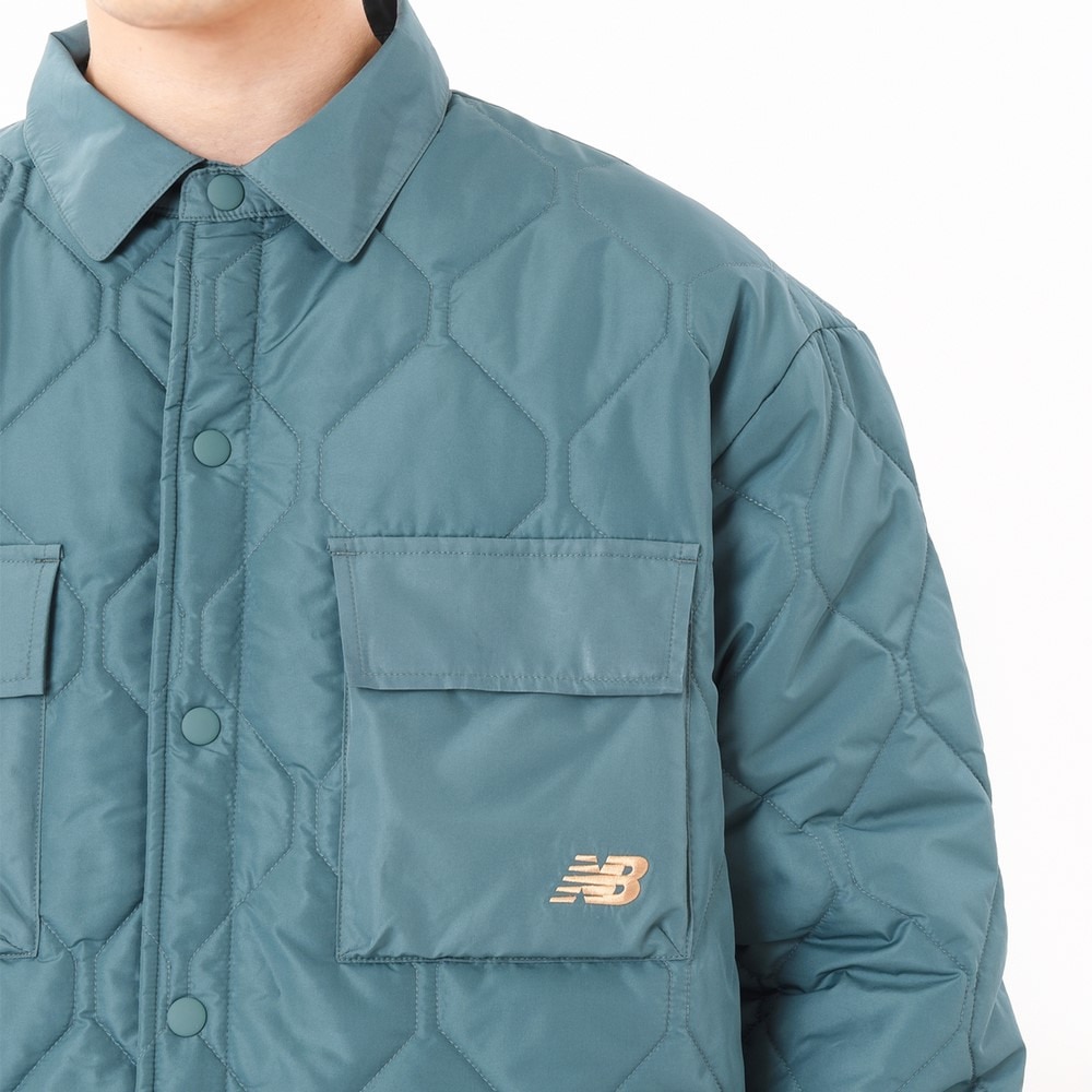 ニューバランス（new balance）（メンズ）リンドーアキルトシャツ MT43712NUS