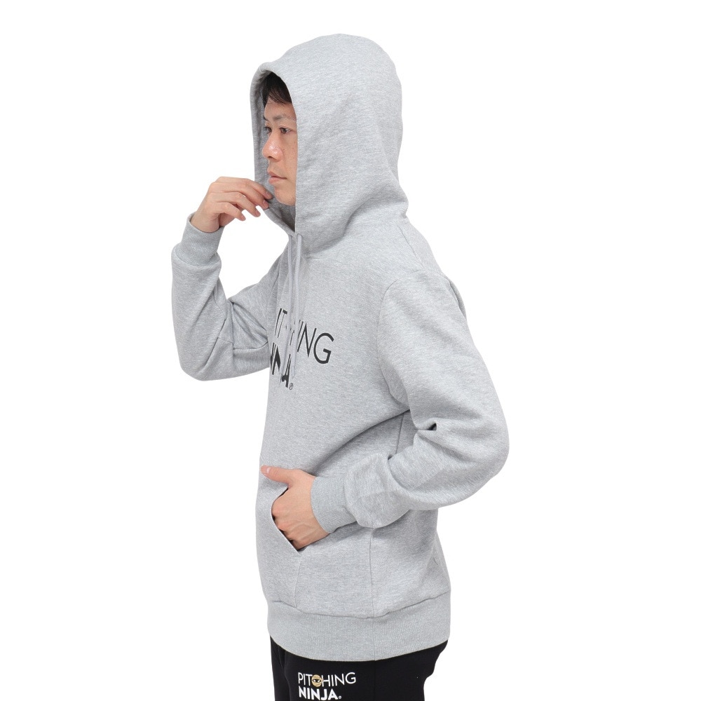 PITCHING NINJA（PITCHING NINJA ）（メンズ）ピッチングニンジャ 野球ウェア フーディー OT0624FW0002-GRY
