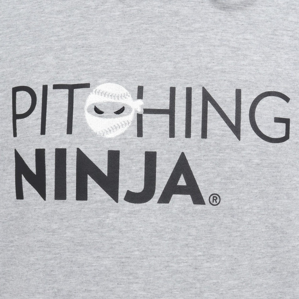 PITCHING NINJA（PITCHING NINJA ）（メンズ）ピッチングニンジャ 野球ウェア フーディー OT0624FW0002-GRY