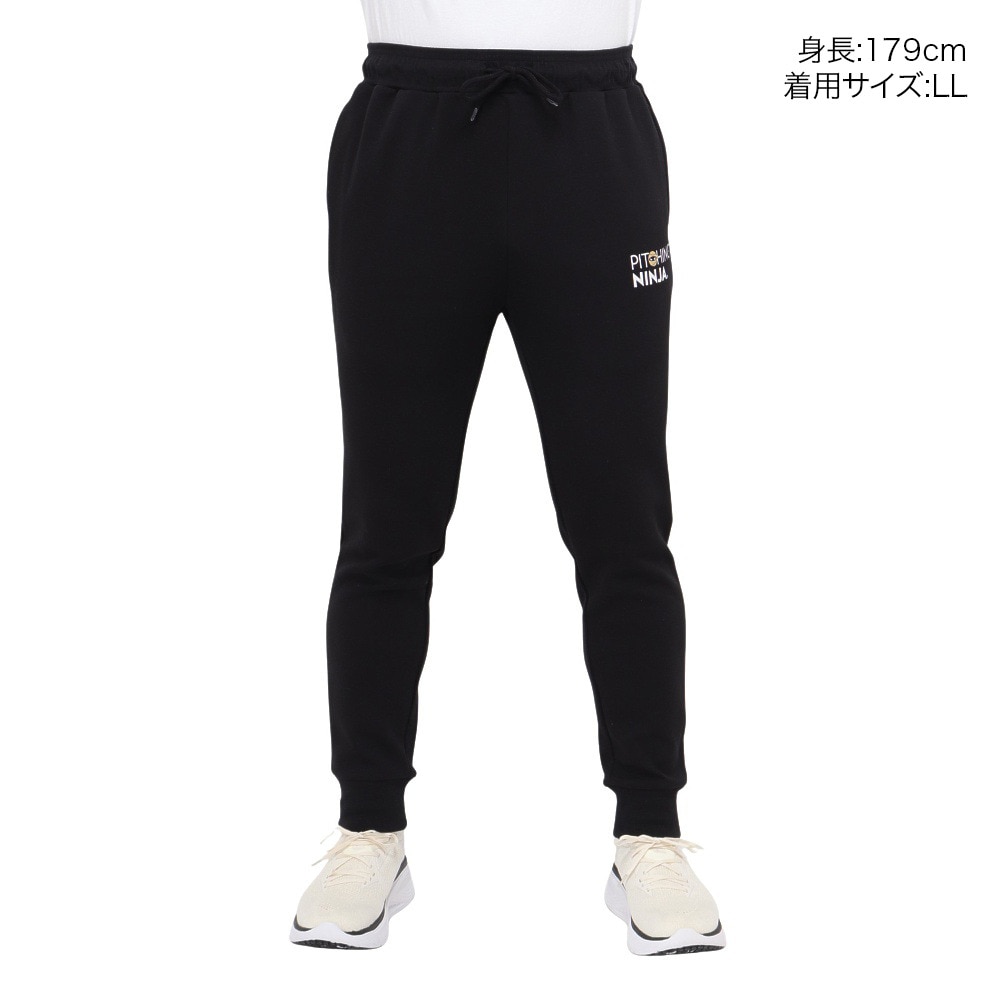 PITCHING NINJA（PITCHING NINJA ）（メンズ）ピッチングニンジャ 野球ウェア スウェットパンツ OT1124FW0001-BLK