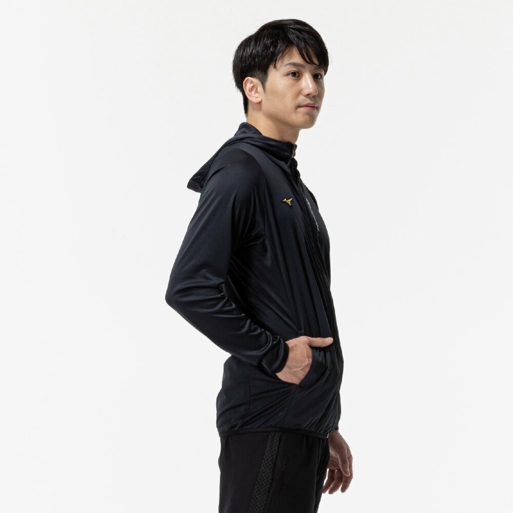 ミズノ（MIZUNO）（メンズ、レディース）野球ウェア ミズノプロ フルZIPフーディ 薄手 12JECK7509