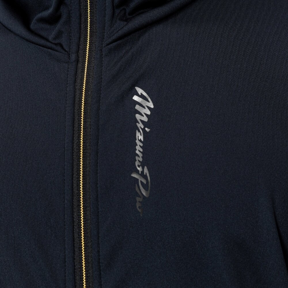 ミズノ（MIZUNO）（メンズ、レディース）野球ウェア ミズノプロ フルZIPフーディ 薄手 12JECK7509