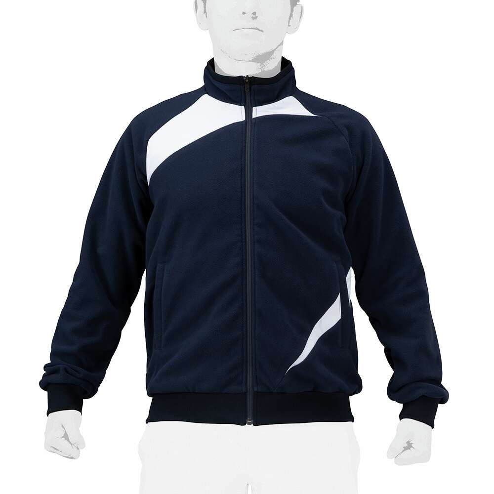 ミズノ（MIZUNO）（メンズ）野球ウェア フリースジャケット 12JEBK0314