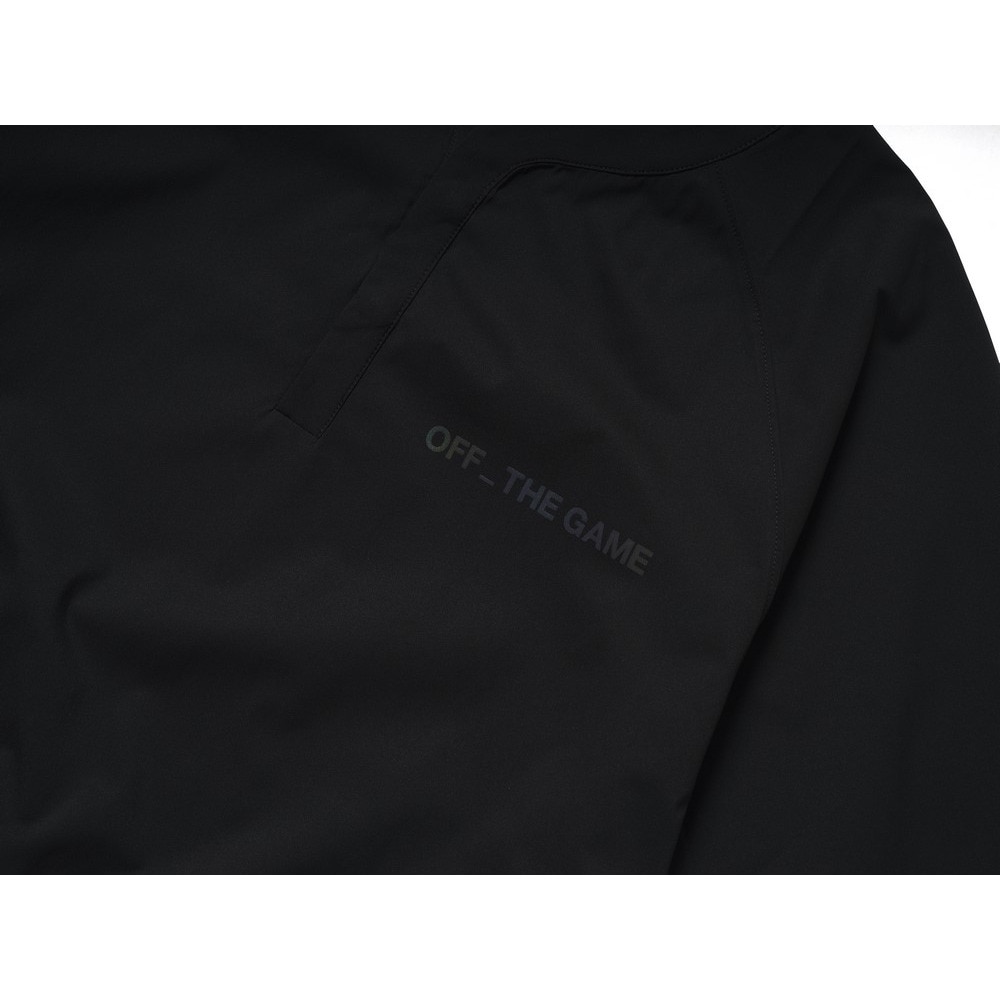 OFF THE GAME（OFF THE GAME）（メンズ）野球ウェア 半袖 ウィンドブレーカーシャツ OG0125SS0003-BLK