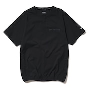 (メンズ)野球ウェア 半袖 ウィンドブレーカーシャツ OG0125SS0003-BLK