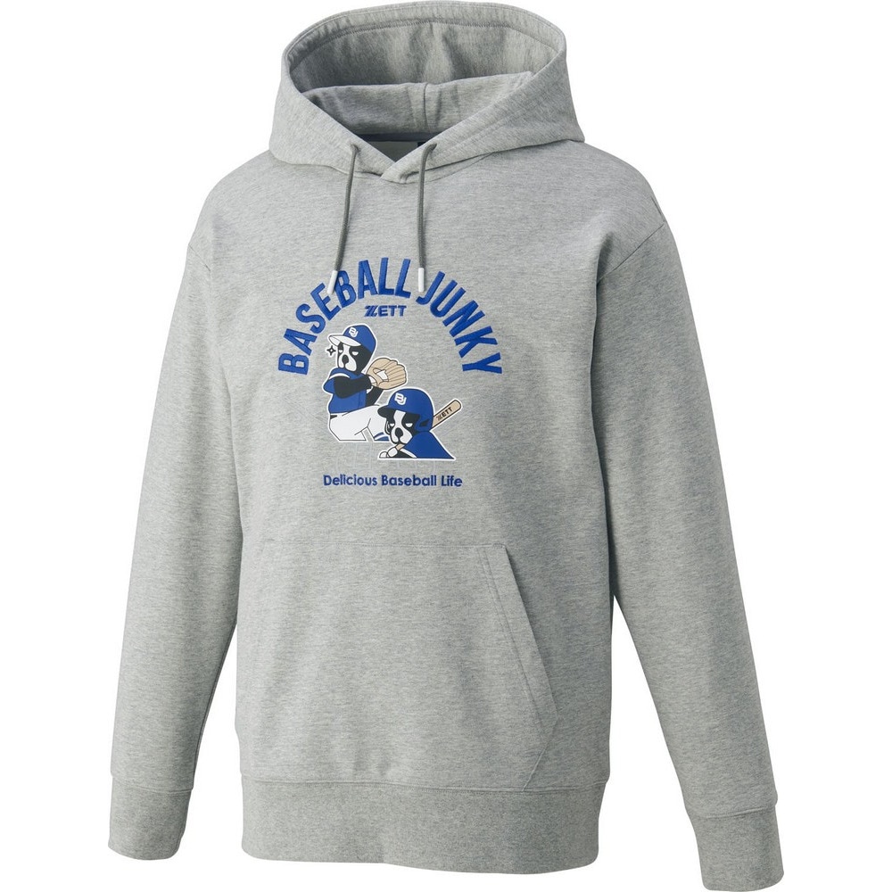 ZETT 野球ウェア BBジャンキー スウェットパーカー BOS65002-1500 M 92 野球