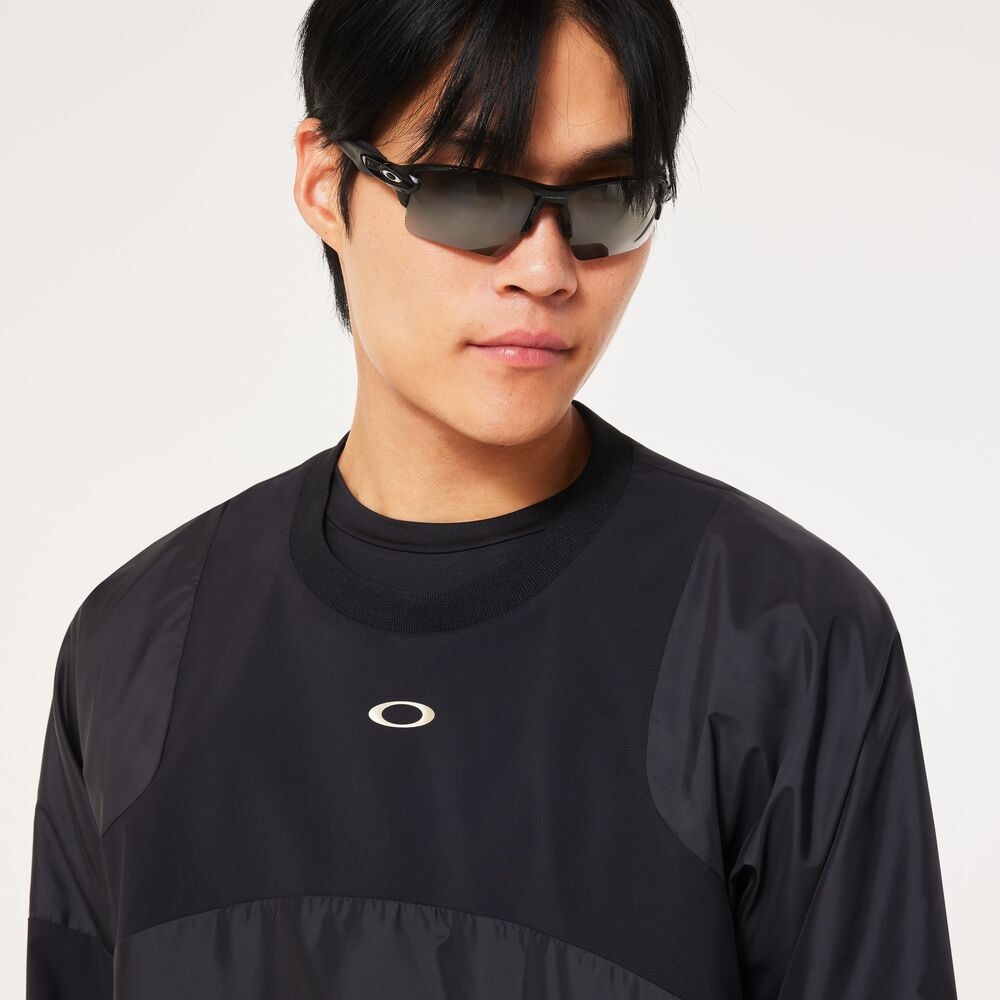 オークリー（OAKLEY）（メンズ）野球ウェア STRIKING WIND MESH 長袖プルオーバー 8.0 FOA408218-02E