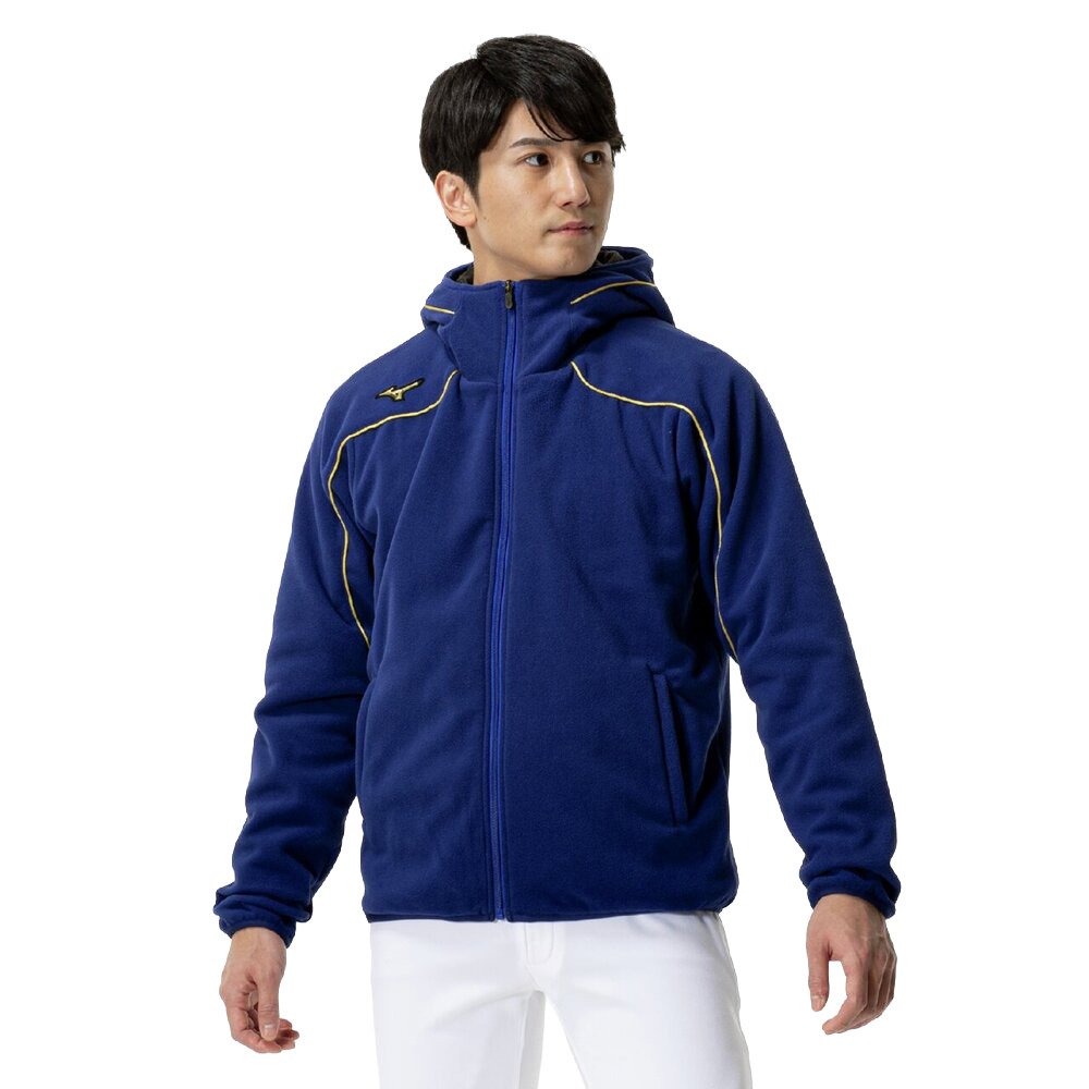 ミズノ（MIZUNO）（メンズ、レディース）野球ウェア フリースフーディ