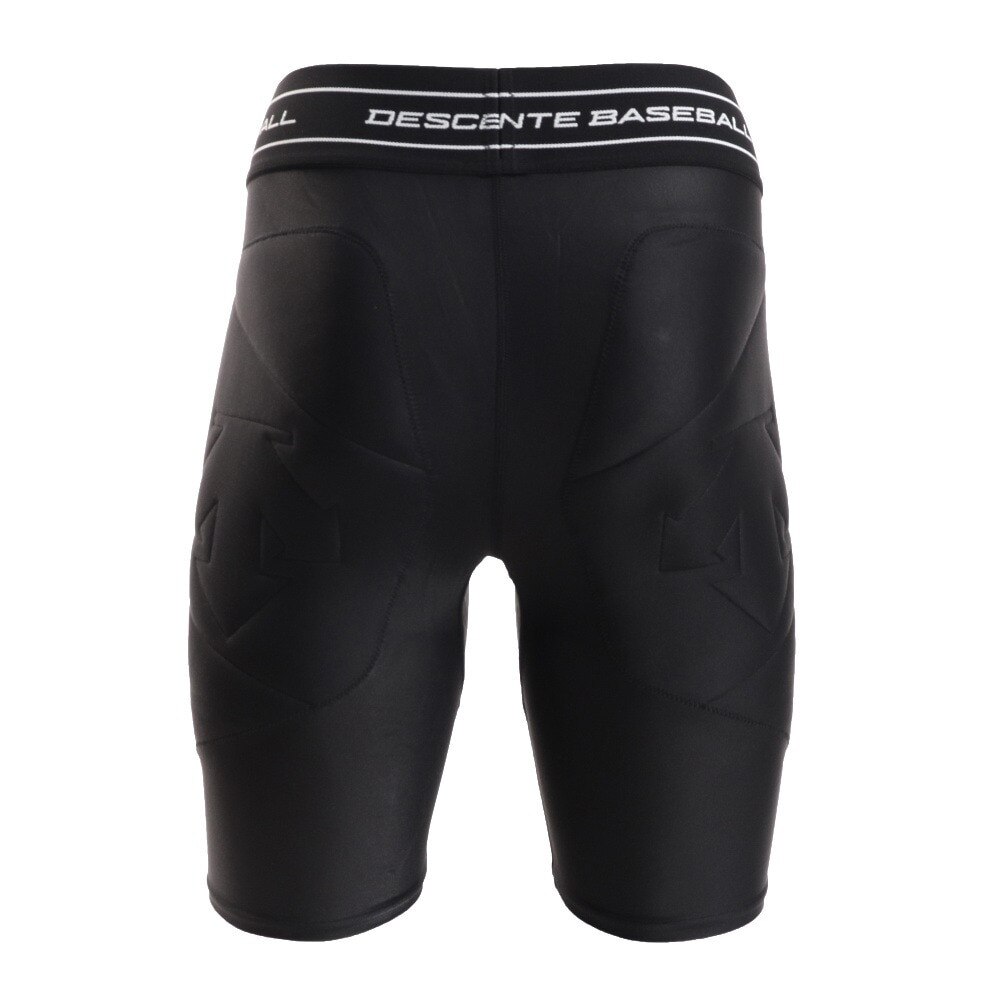 デサント（DESCENTE）（メンズ）スライディングパンツ 野球 パッド付きスライディングパンツ STD-692P BLK
