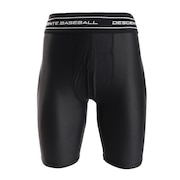 (メンズ)スライディングパンツ 野球 パッド付きスライディングパンツ STD-692P BLK