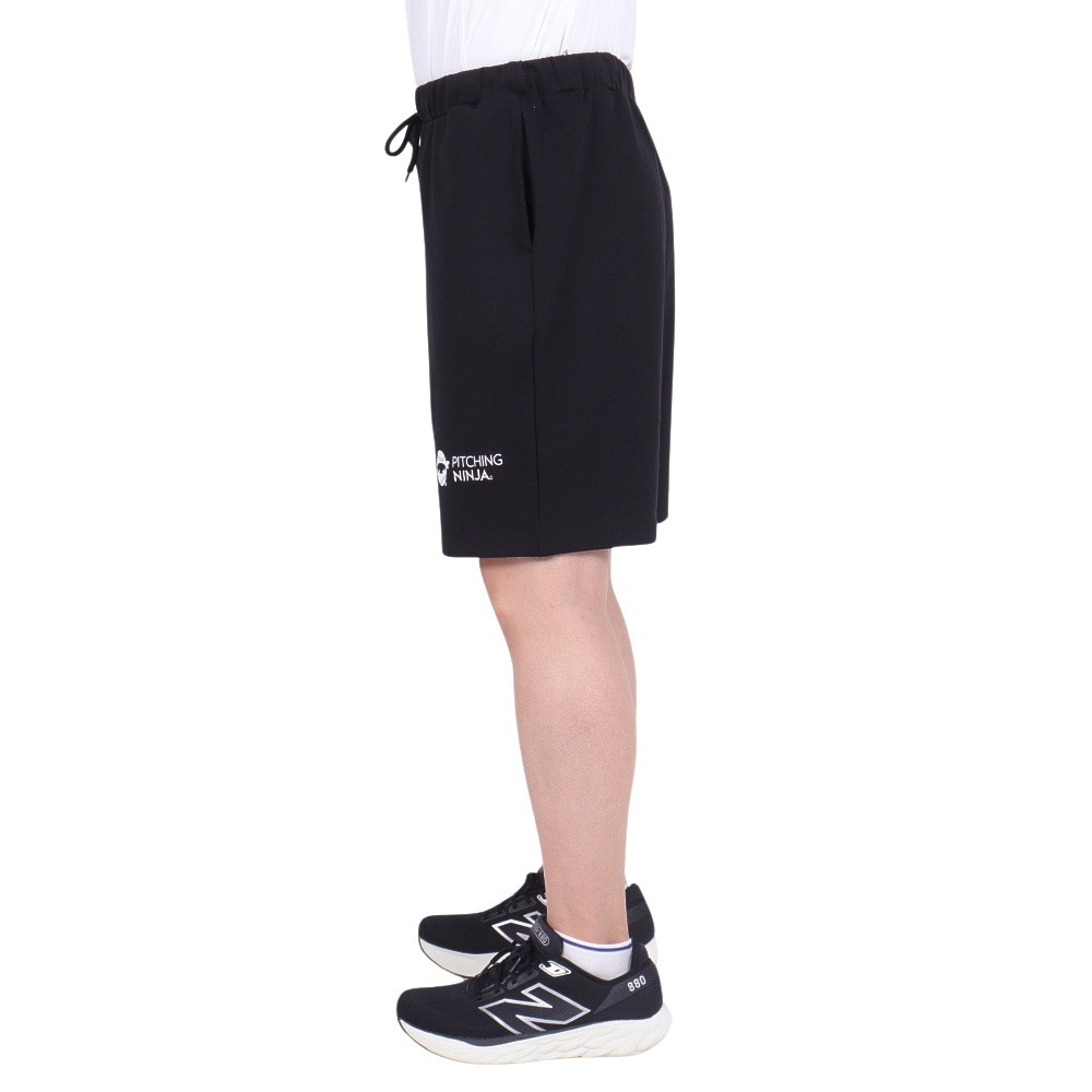 PITCHING NINJA（PITCHING NINJA ）（メンズ）スライディングパンツ 野球 EM&PR ハーフパンツ OT1224SS0001-BLK