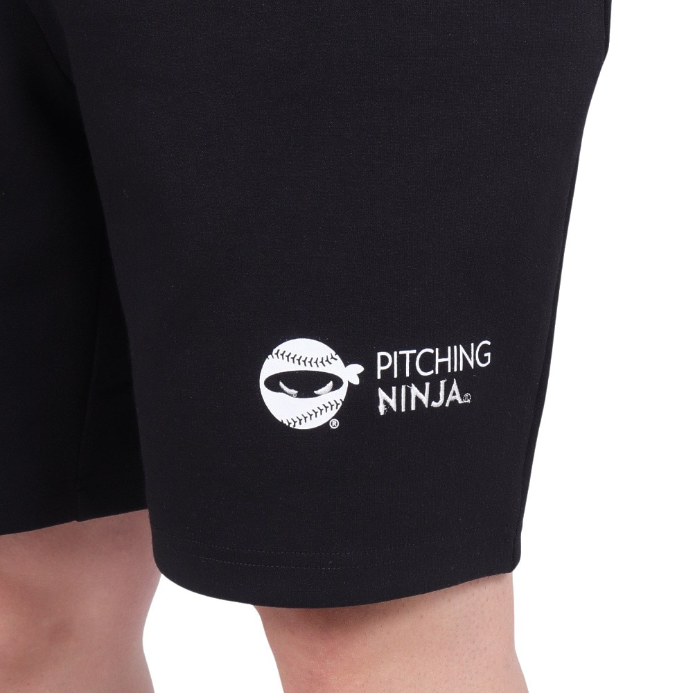 PITCHING NINJA（PITCHING NINJA ）（メンズ）スライディングパンツ 野球 EM&PR ハーフパンツ OT1224SS0001-BLK