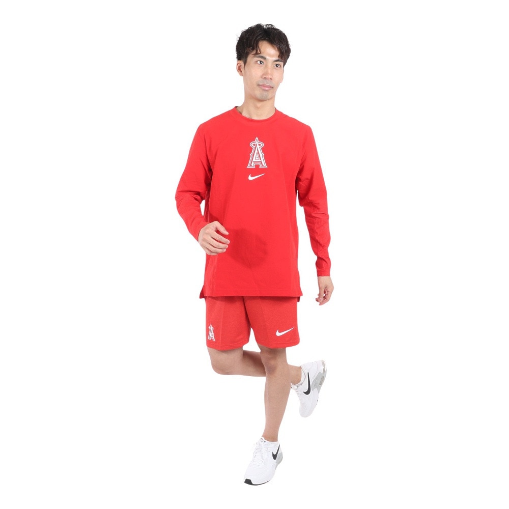 エムエルビー（MLB）（メンズ）野球 ドライフィット MLB オーセンティック コレクション ショートパンツ ニット 015E-163N-ANG-S0Z