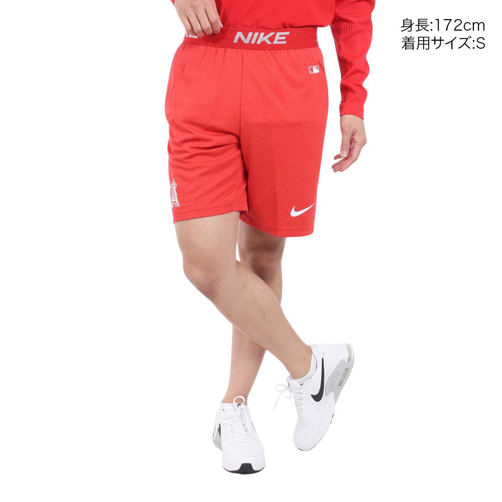 エムエルビー（MLB）（メンズ）野球 ドライフィット MLB オーセンティック コレクション ショートパンツ ニット 015E-163N-ANG-S0Z