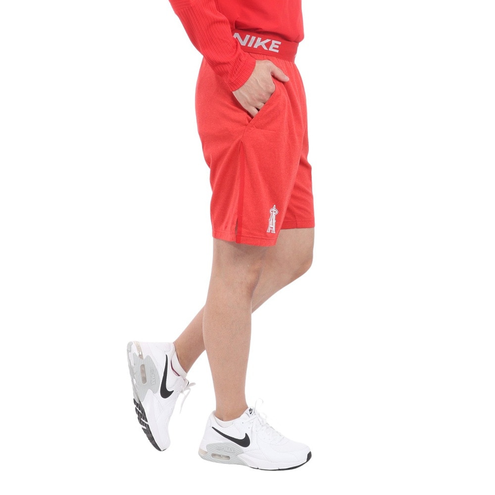 エムエルビー（MLB）（メンズ）野球 ドライフィット MLB オーセンティック コレクション ショートパンツ ニット 015E-163N-ANG-S0Z