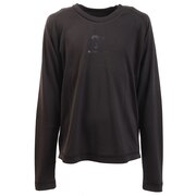 美津和タイガー（mitsuwa-tiger）（キッズ）野球 アンダーシャツ ジュニア セミフィット ラウンドネック長袖 インナー シャツ MT7HSJ59-090