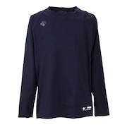 デサント（DESCENTE）（キッズ）野球ユニフォーム 練習着 ジュニア丸首長袖アンダーシャツ JSTD-771B DNVY