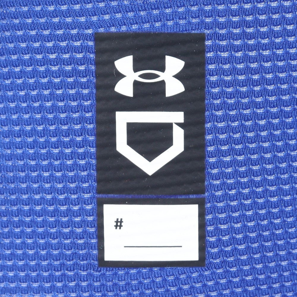 アンダーアーマー（UNDER ARMOUR）（キッズ）野球ユニフォーム ジュニア 練習着 ヒートギアアーマー コンプレッション 長袖クルーネックシャツ 1384752 400 速乾