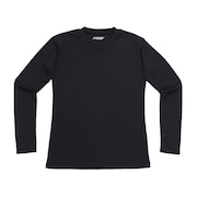 エックスティーエス（XTS）（キッズ）野球 アンダーシャツ ジュニア ジュニア シャインブロック 長袖 インナー シャツ 724G8CD2516 黒