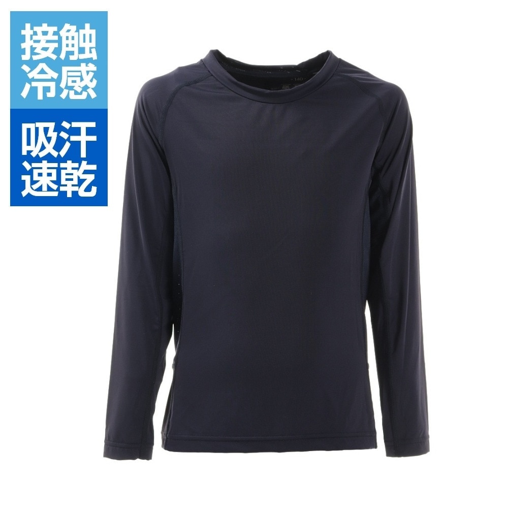 パフォーマンスギア（PG）（キッズ）野球 ジュニア 冷感 UVカット アンダーシャツ 724PG1ES3995NVY 速乾