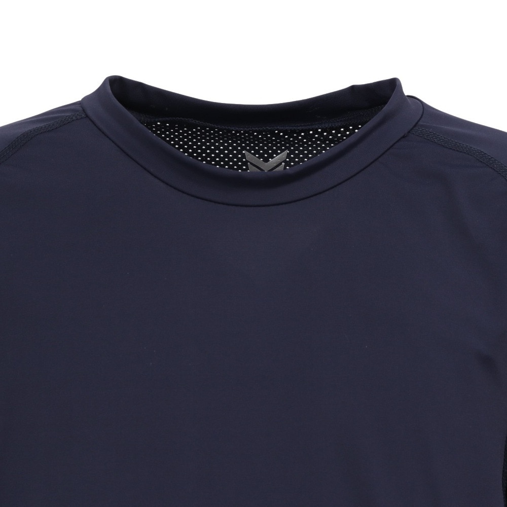 YABANE（YABANE）（キッズ）【新商品】 野球 アンダーシャツ ジュニア 冷感ストレッチ丸首長袖Tシャツ YA2ABJ04-48