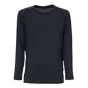(キッズ)【新商品】 野球 アンダーシャツ ジュニア 冷感ストレッチ丸首長袖Tシャツ YA2ABJ04-90