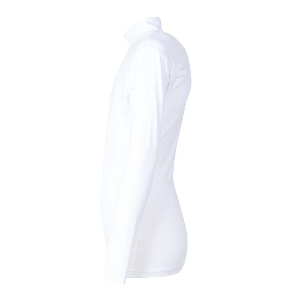 エックスティーエス（XTS）（キッズ）野球 アンダーシャツ ジュニア ストレッチハイネック長袖シャツ 724G6ES4170 WHT. 速乾