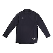デサント（DESCENTE）（キッズ）野球 アンダーシャツ ジュニア ハイネック 長袖 インナー シャツ JSTD-770 ネイビー