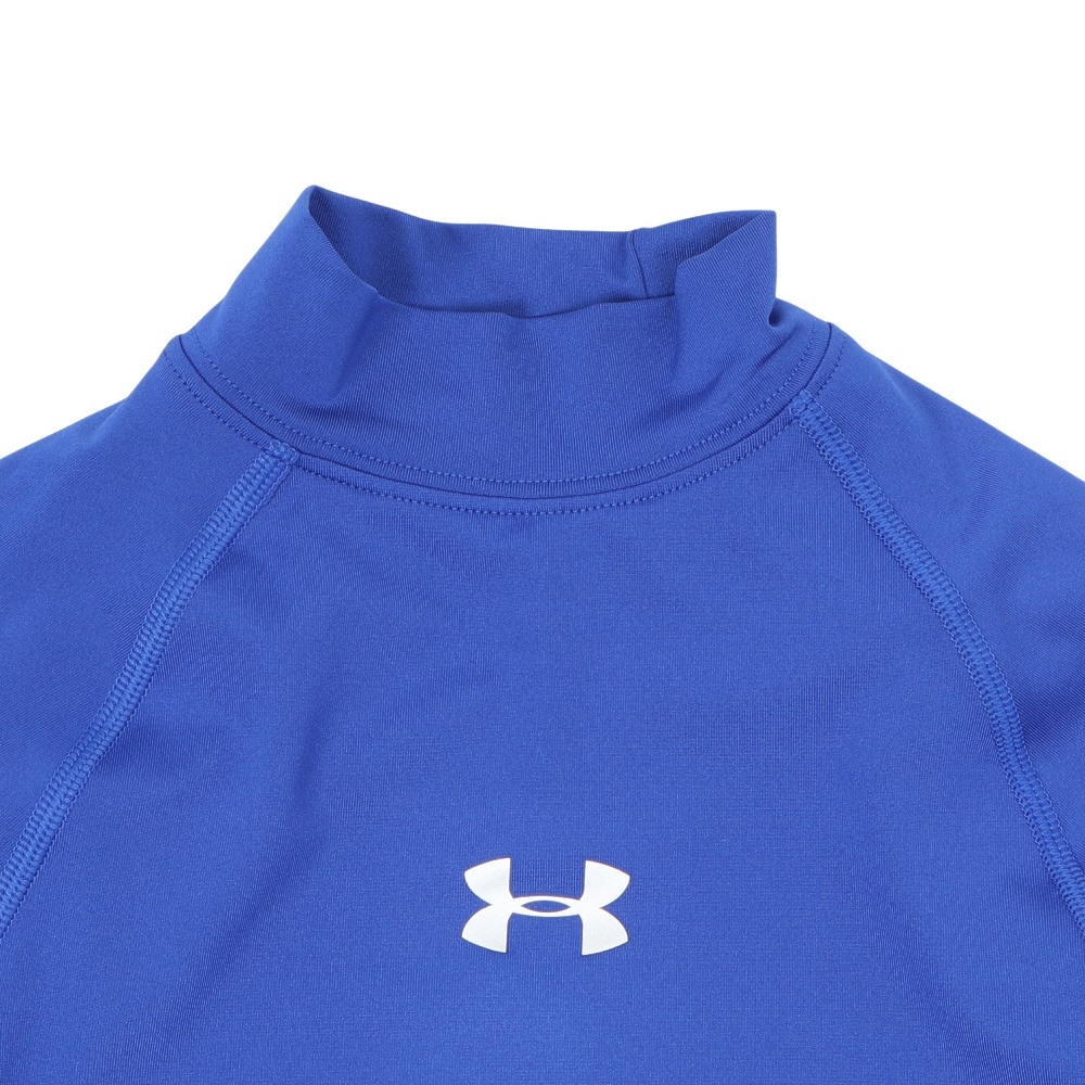 アンダーアーマー（UNDER ARMOUR）（キッズ）野球 アンダーシャツ ボーイズ ユース ヒートギアアーマー ロングスリーブ モック 1358651 400 速乾