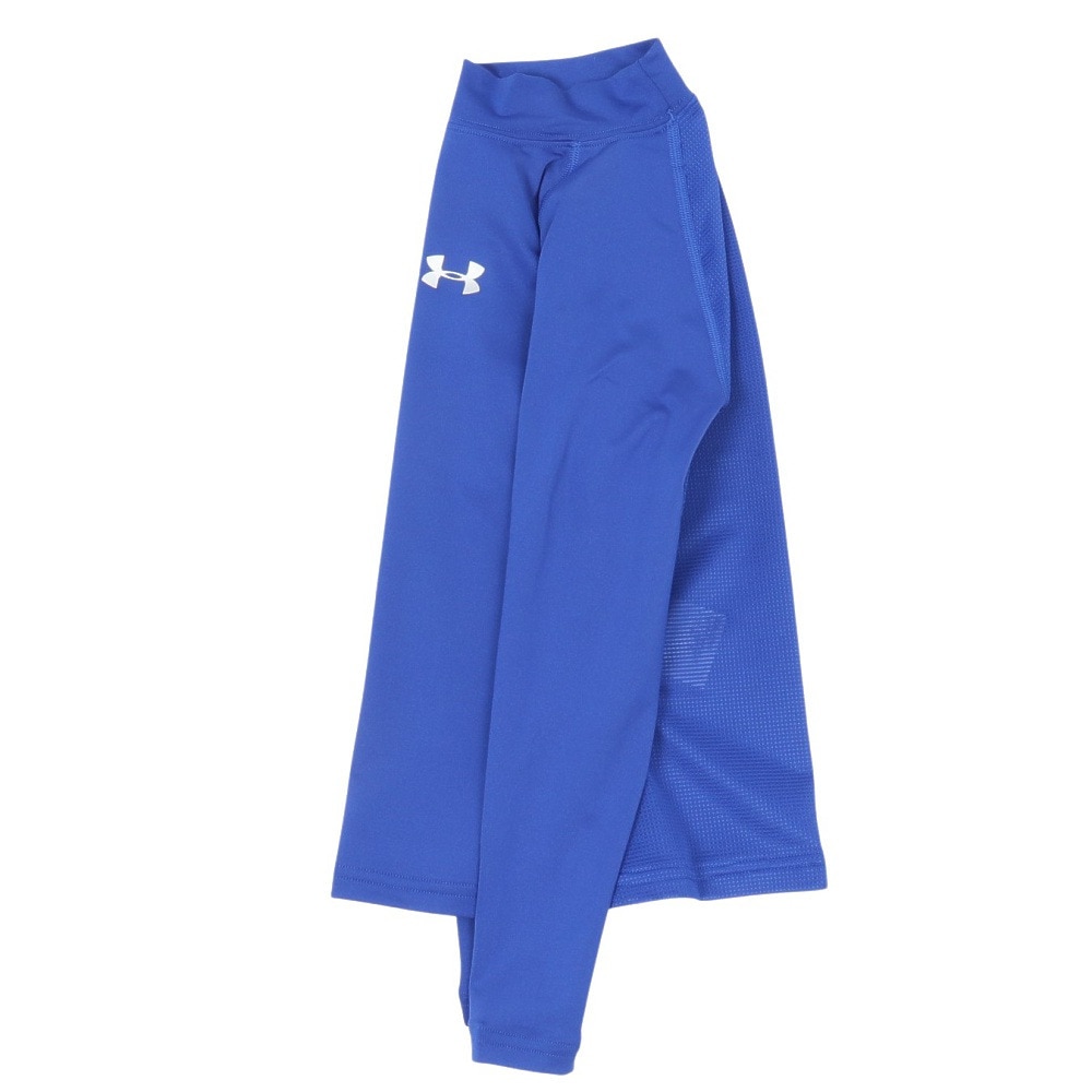 アンダーアーマー（UNDER ARMOUR）（キッズ）野球 アンダーシャツ ボーイズ ユース ヒートギアアーマー ロングスリーブ モック 1358651 400 速乾