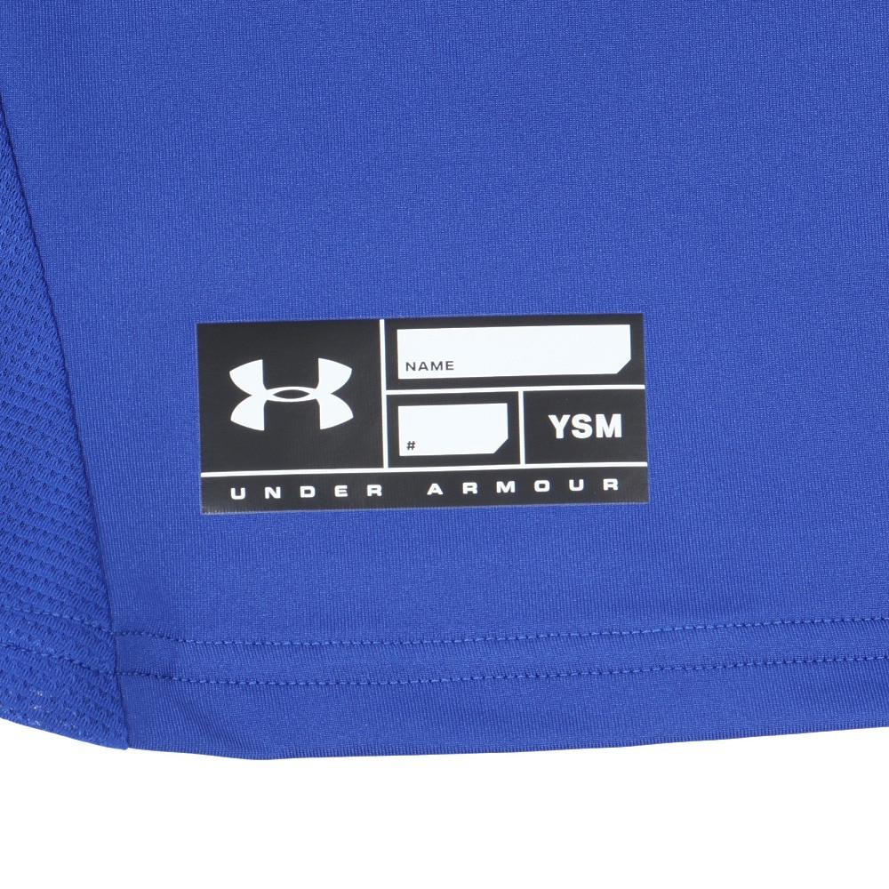 アンダーアーマー（UNDER ARMOUR）（キッズ）野球 アンダーシャツ ボーイズ ユース ヒートギアアーマー ロングスリーブ モック 1358651 400 速乾