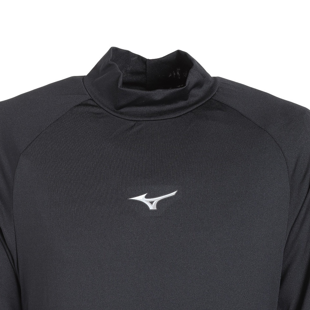ミズノ（MIZUNO）（キッズ）野球 アンダーシャツ ジュニア ハイネック長袖 12JAAP5109 速乾