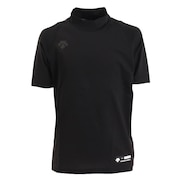 デサント（DESCENTE）（キッズ）野球 ジュニアハイネック半袖アンダーシャツ JSTD-720B BLK