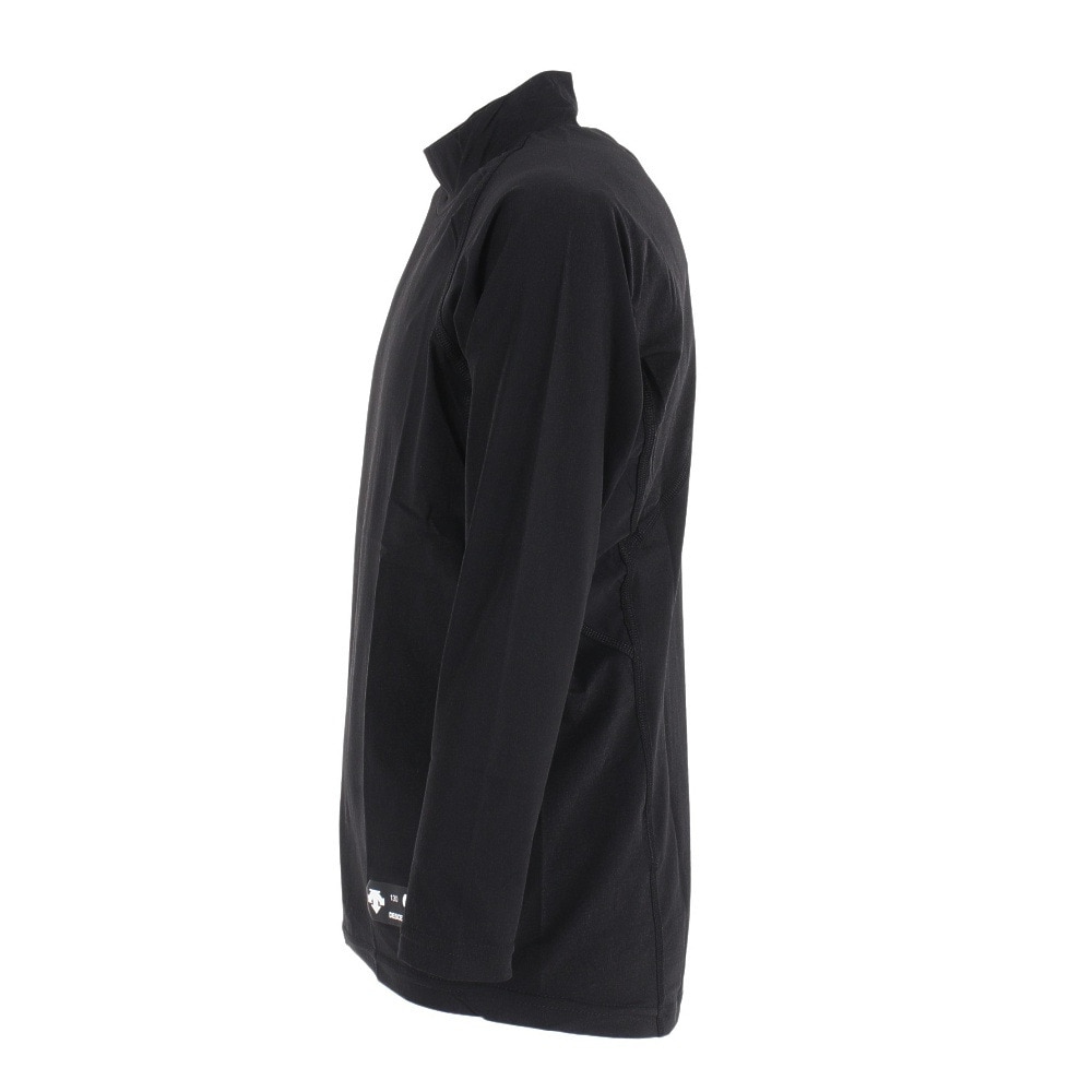 デサント（DESCENTE）（キッズ）野球 ジュニアハイネック長袖アンダーシャツ JSTD-770B BLK 速乾