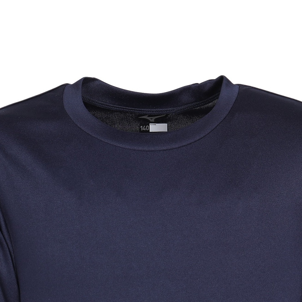 ミズノ（MIZUNO）（キッズ）野球 アンダーシャツ 半袖 ジュニア ローネック インナー シャツ 2枚組 12JA0Q1414