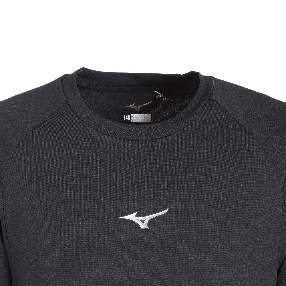 ミズノ（MIZUNO）（キッズ）【新商品】 野球 アンダーシャツ ジュニア ローネック 半袖 12JAAP5209 速乾