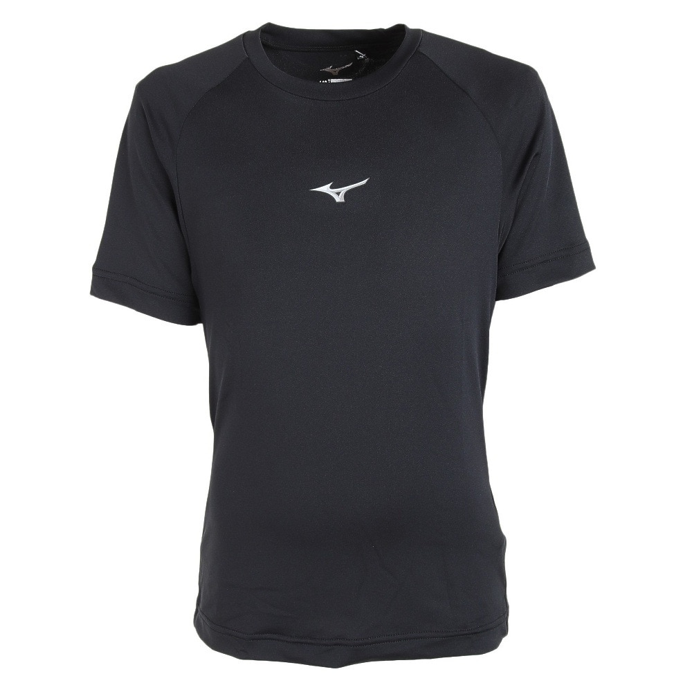 ミズノ（MIZUNO）（キッズ）【新商品】 野球 アンダーシャツ ジュニア ローネック 半袖 12JAAP5209 速乾